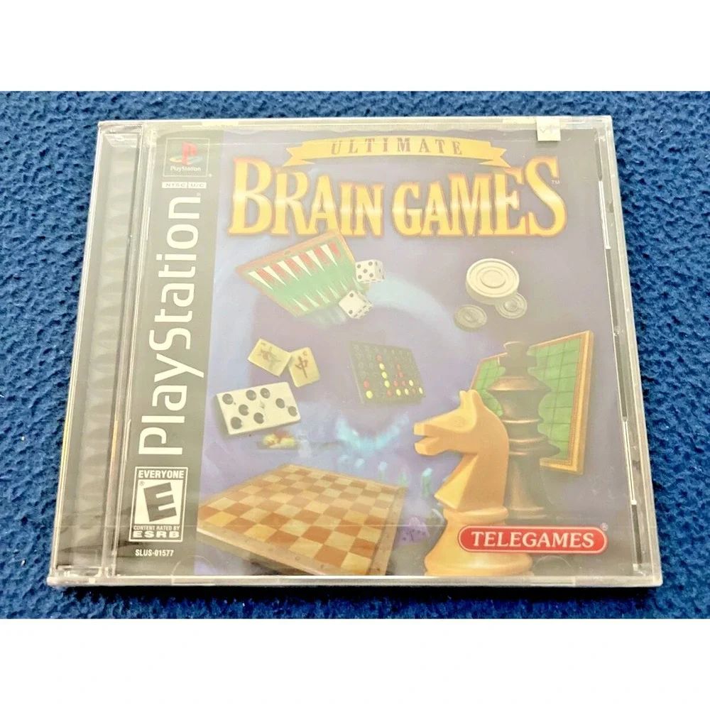 LQQK Ultimate Brain Games‎ PS1 PlayStation 1 Brand New FACTORY Sealed!
